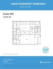 4949 Fairmont Pky, Pasadena, TX à louer Plan d’étage– Image 2 sur 2