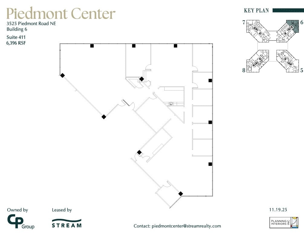 3495 Piedmont Rd NE, Atlanta, GA à louer Plan d’étage– Image 1 sur 1