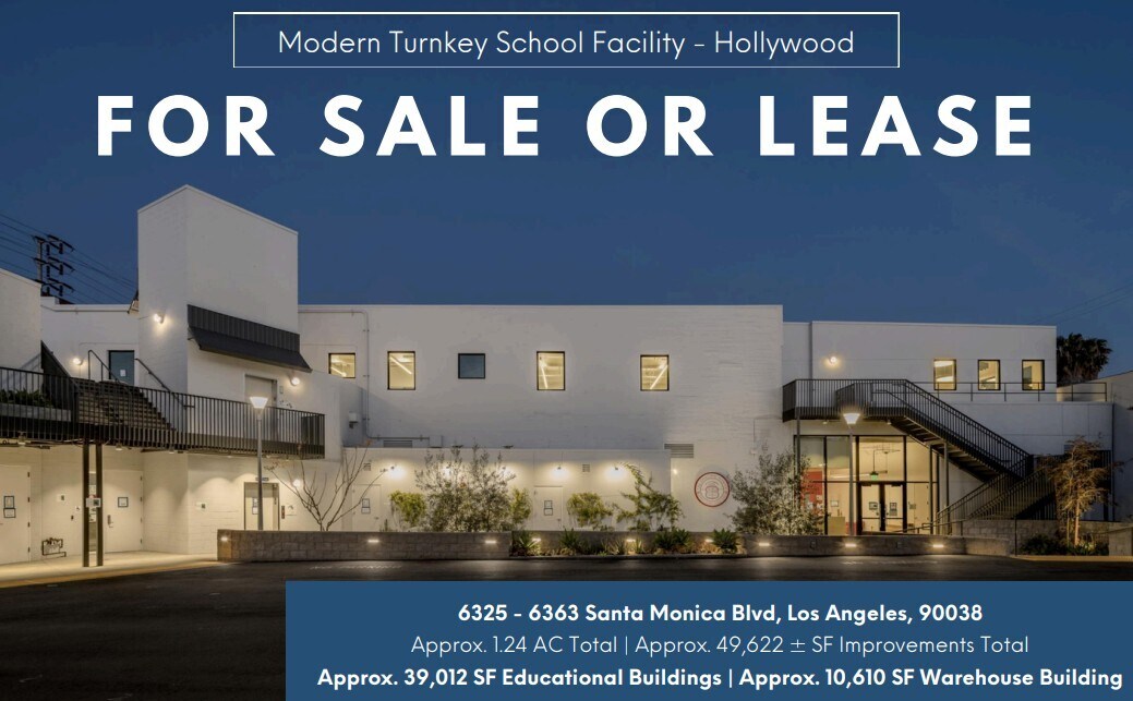 Hollywood School Campus portefeuille de 3 biens à vendre sur LoopNet.fr Photo de l’immeuble– Image 1 sur 5