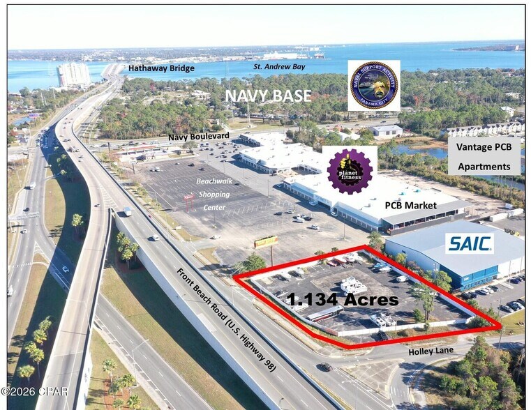 7413 Front Beach Rd, Panama City Beach, FL à vendre - Photo principale – Image 1 sur 19