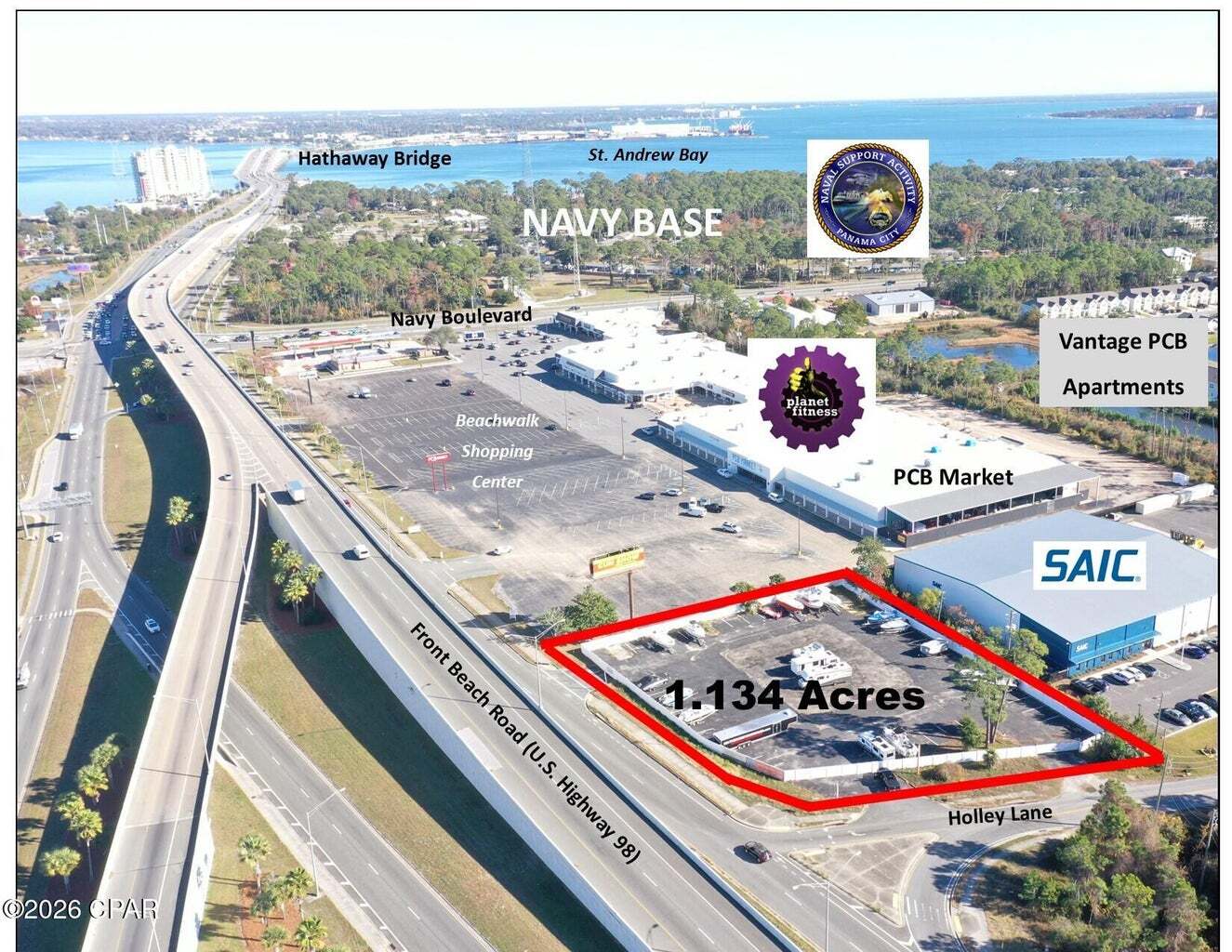 7413 Front Beach Rd, Panama City Beach, FL à vendre Photo principale– Image 1 sur 20