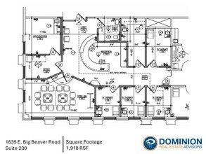 1639 E Big Beaver Rd, Troy, MI à louer Plan de site– Image 1 sur 1