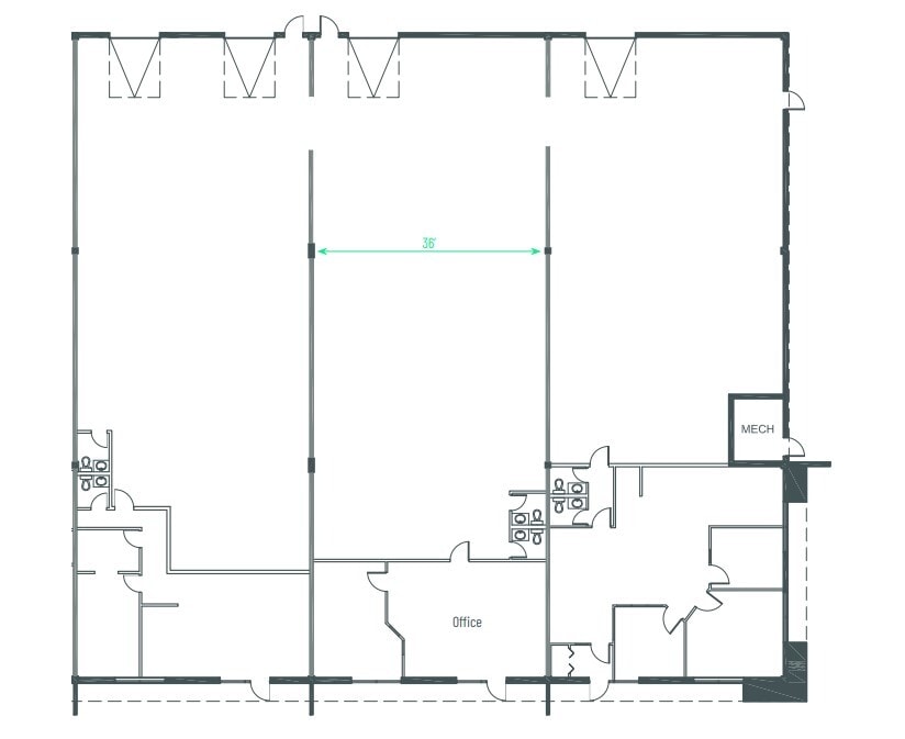 16636-16644 117 Av NW, Edmonton, AB à louer Plan d’étage– Image 1 sur 1