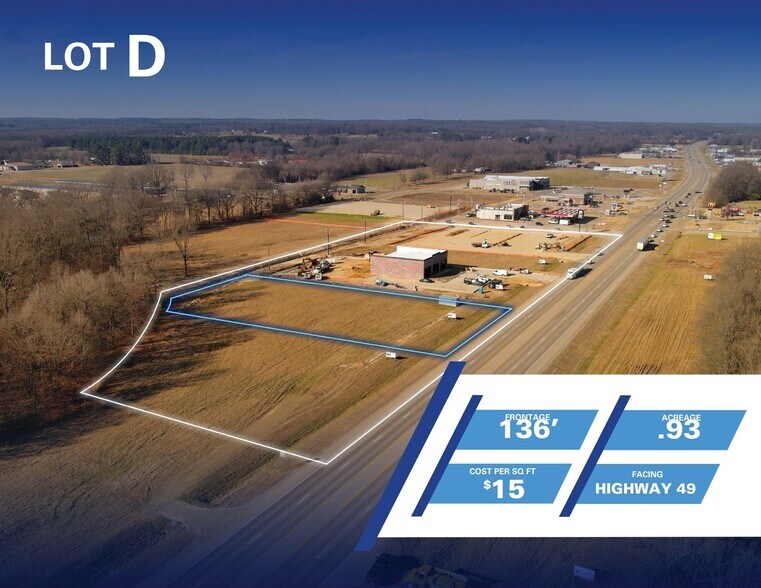 Hwy 49, Brookland, AR à vendre - Photo principale – Image 1 sur 3