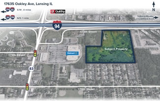 Plus de détails pour 17635 Oakley Ave, Lansing, IL - Terrain à vendre