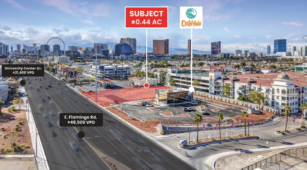 Unassigned E Flamingo Rd, Las Vegas, NV à louer - Aérien – Image 1 sur 5