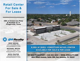 Plus de détails pour 428 Grand Avenue Pky, Pflugerville, TX - Local commercial à louer