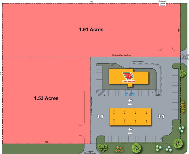 NWC 4th Street & Quaker Avenue, Lubbock, TX à louer - Photo de l’immeuble – Image 3 sur 4
