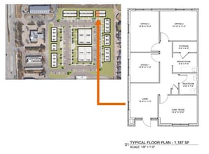 7700 Preston Rd, Frisco, TX à louer Plan d’étage– Image 1 sur 8
