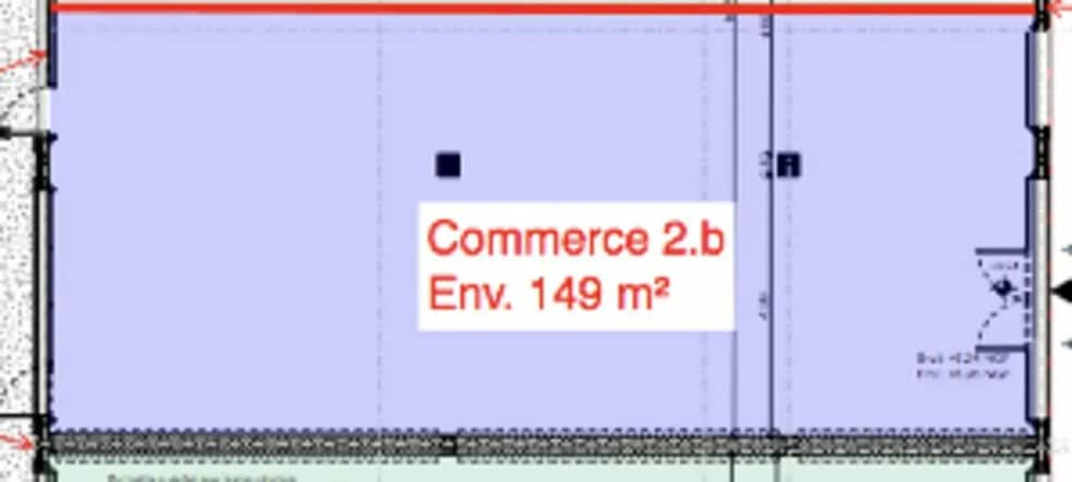 Local commercial dans Le Havre à vendre - Plan d’étage – Image 2 sur 2