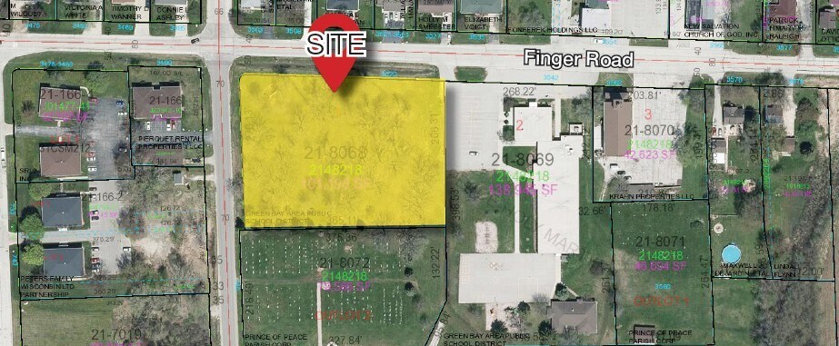 3520 Finger Rd, Green Bay, WI à vendre Photo principale– Image 1 sur 2