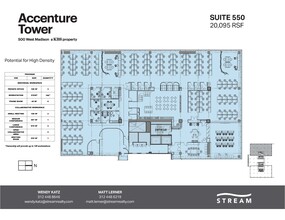 500 W Madison St, Chicago, IL à louer Plan d’étage– Image 2 sur 6