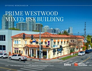 Plus de détails pour 1386-1388 Westwood Blvd, Los Angeles, CA - Local commercial à vendre