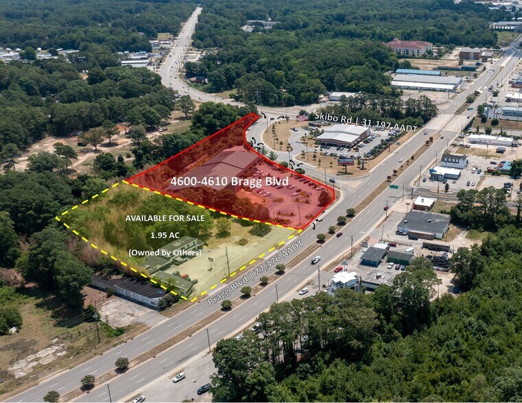 4600-4610 Bragg Blvd, Fayetteville, NC à vendre - Photo de l’immeuble – Image 2 sur 26