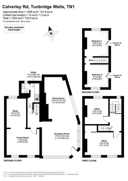 79 Calverley Rd, Tunbridge Wells à louer - Plan d’étage – Image 2 sur 17