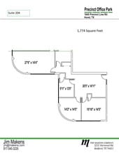 1845 Precinct Line Rd, Hurst, TX à louer Plan de site– Image 1 sur 1
