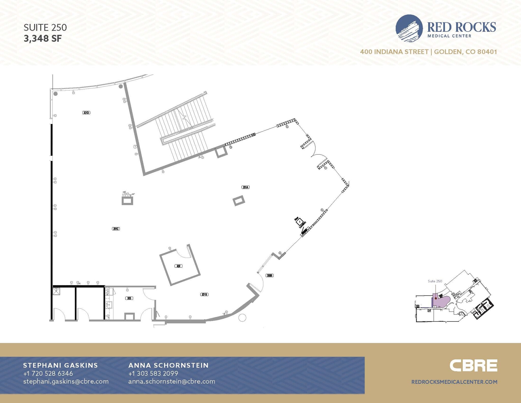 400 Indiana St, Golden, CO à louer Plan d’étage– Image 1 sur 4