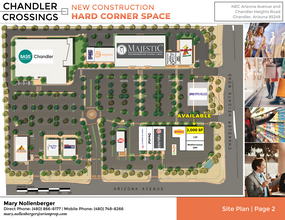 4811 S Arizona Ave, Chandler, AZ à louer Plan de site– Image 2 sur 4