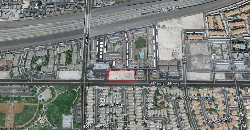 S Maryland Pky, Las Vegas, NV à vendre - Aérien – Image 3 sur 8