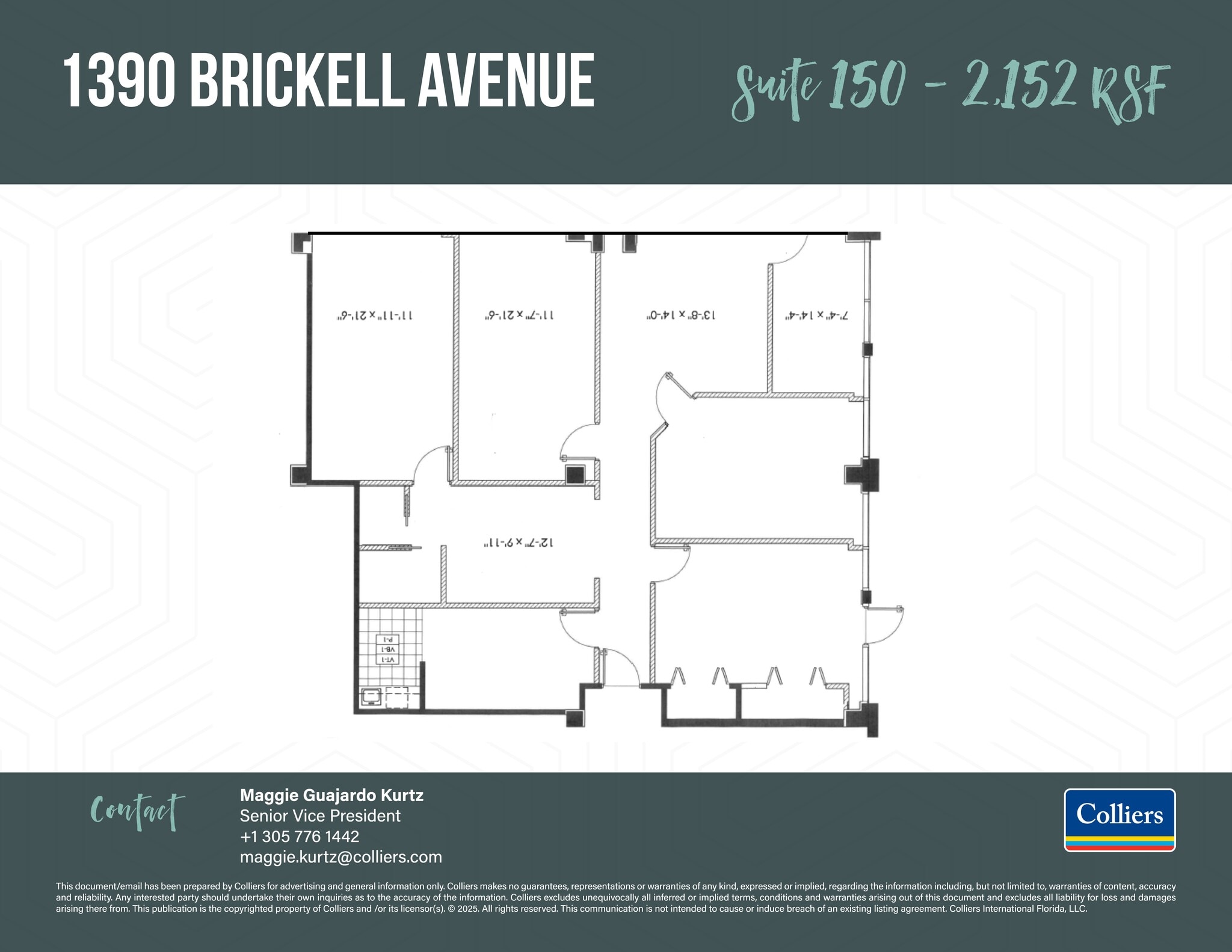 1390 Brickell Ave, Miami, FL à louer Plan de site– Image 1 sur 1