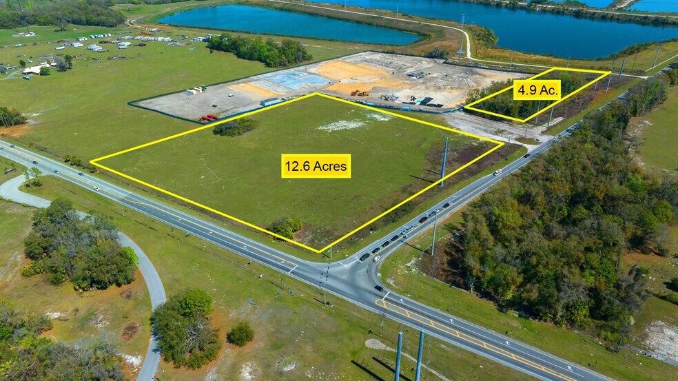 Corner Hwy 301 and Hwy 470 (Central Parkway), Sumterville, FL à vendre - Photo de l’immeuble – Image 1 sur 29