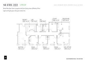 436 N Roxbury Dr, Beverly Hills, CA à louer Plan de site– Image 1 sur 5