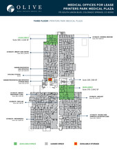 175 S Union Blvd, Colorado Springs, CO à louer Plan d’étage– Image 1 sur 1