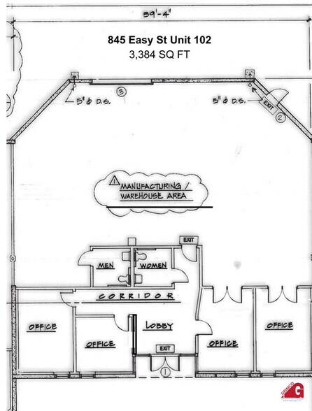 845 E Easy St, Simi Valley, CA à louer - Plan d’étage – Image 3 sur 15