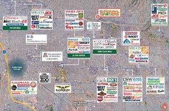 5600 E River Rd, Tucson, AZ - VUE AÉRIENNE  vue de carte - Image1