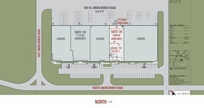 1001 N Union Bower Rd, Irving, TX à louer Plan de site– Image 1 sur 1