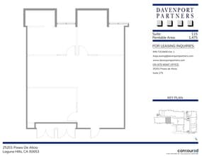 25231 Paseo de Alicia, Laguna Hills, CA à louer Plan de site– Image 1 sur 1