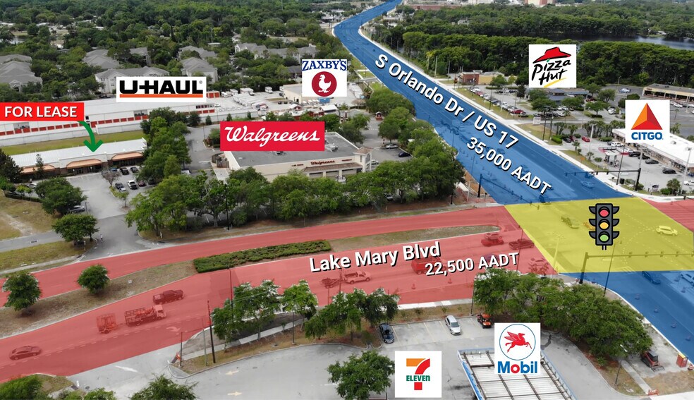 111 E Lake Mary Blvd, Sanford, FL à louer - Photo de l’immeuble – Image 3 sur 14