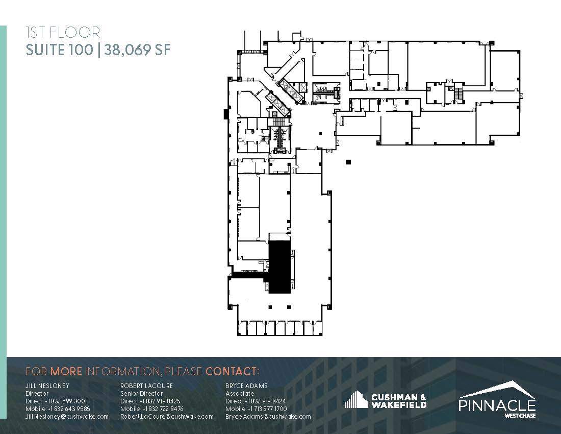 3010 Briarpark Dr, Houston, TX à louer Plan d’étage– Image 1 sur 1