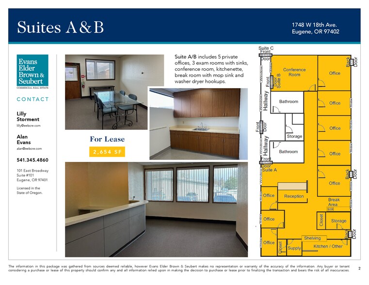 1748 W 18th Ave, Eugene, OR à louer - Photo de l’immeuble – Image 3 sur 5