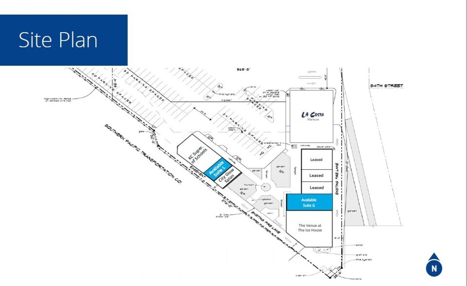 3401 Chester Ave, Bakersfield, CA à louer - Plan de site – Image 2 sur 2