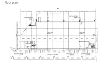 7272 Kingspointe Pky, Orlando, FL à louer Plan d’étage– Image 1 sur 1