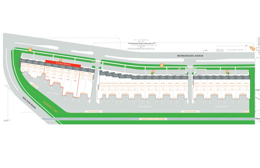 2560 Morningside Ave, Toronto, ON à vendre - Plan de site – Image 1 sur 1