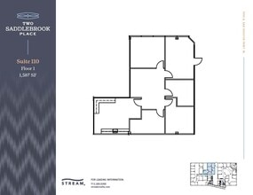 7906 N Sam Houston Pky W, Houston, TX à louer Plan d’étage– Image 1 sur 1