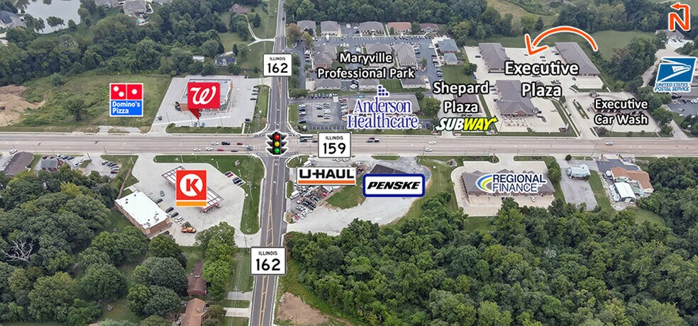 2918-2922 N Center St, Maryville, IL à louer - Photo de l’immeuble – Image 2 sur 9