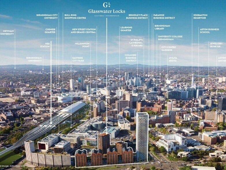 Glasswater Locks, Birmingham à louer - Photo de l’immeuble – Image 2 sur 8