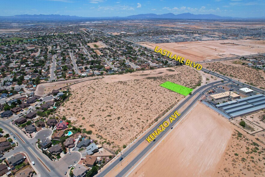 487 N Kenazo, El Paso, TX à vendre - Aérien – Image 1 sur 8