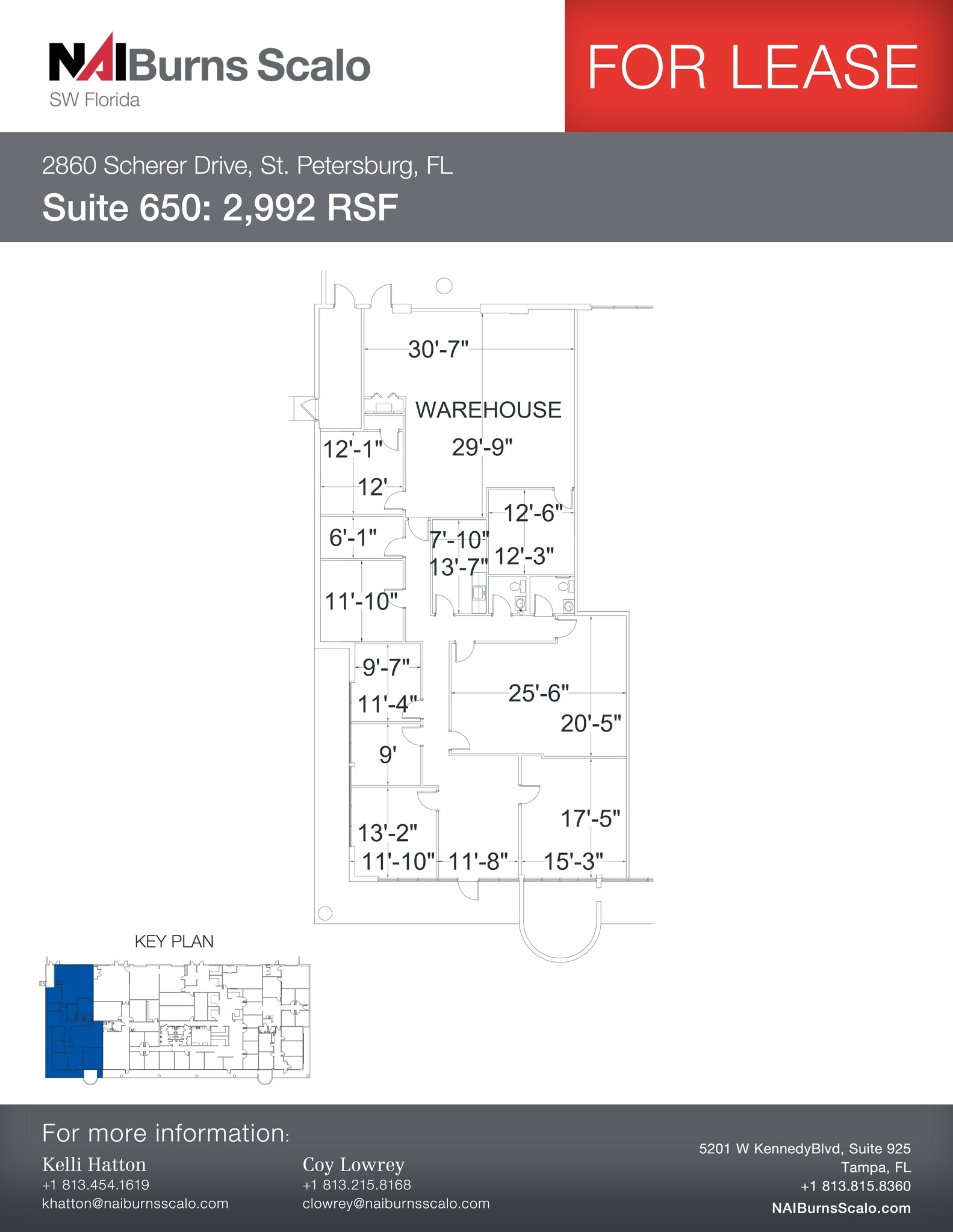 2880 N Scherer Dr, Saint Petersburg, FL à louer Plan de site– Image 1 sur 1