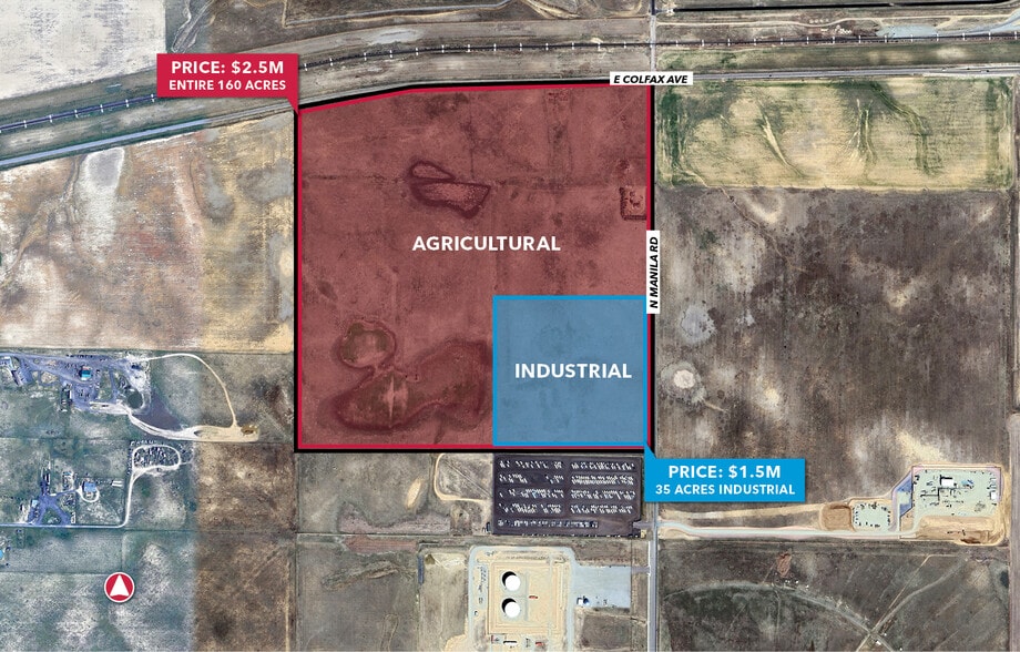 2575 N Manila Rd, Bennett, CO à vendre - Aérien – Image 2 sur 3