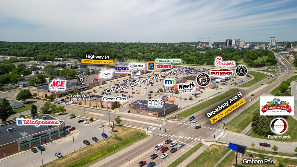1201 S Broadway, Rochester, MN à louer - Photo de l’immeuble – Image 2 sur 15