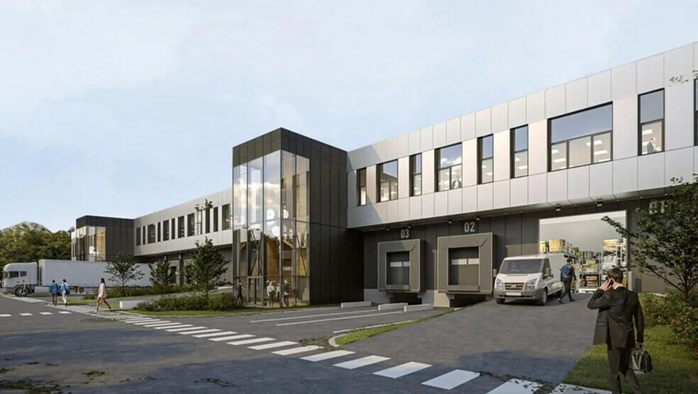 Local d’activités dans Rungis à louer - Photo de l’immeuble – Image 1 sur 2