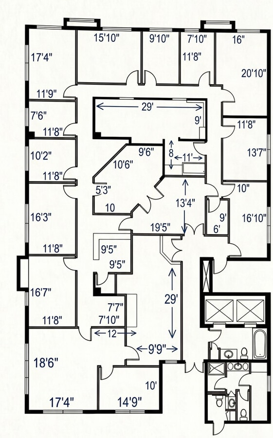 888 SE 3rd Ave, Fort Lauderdale, FL 33316 - Lot 201A/B - - Plan d’étage - Image 1 of 26
