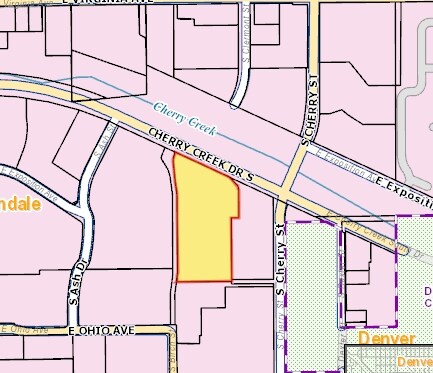 4500 S Cherry Creek Dr, Denver, CO à louer - Plan cadastral – Image 3 sur 22