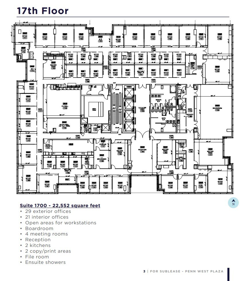 215 9th Ave SW, Calgary, AB à louer Plan d’étage– Image 1 sur 1