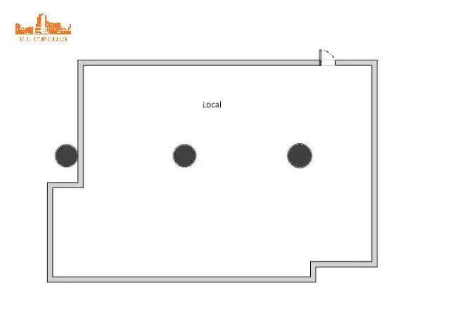 Local commercial dans Le Blanc-Mesnil à louer - Plan d’étage – Image 3 sur 3
