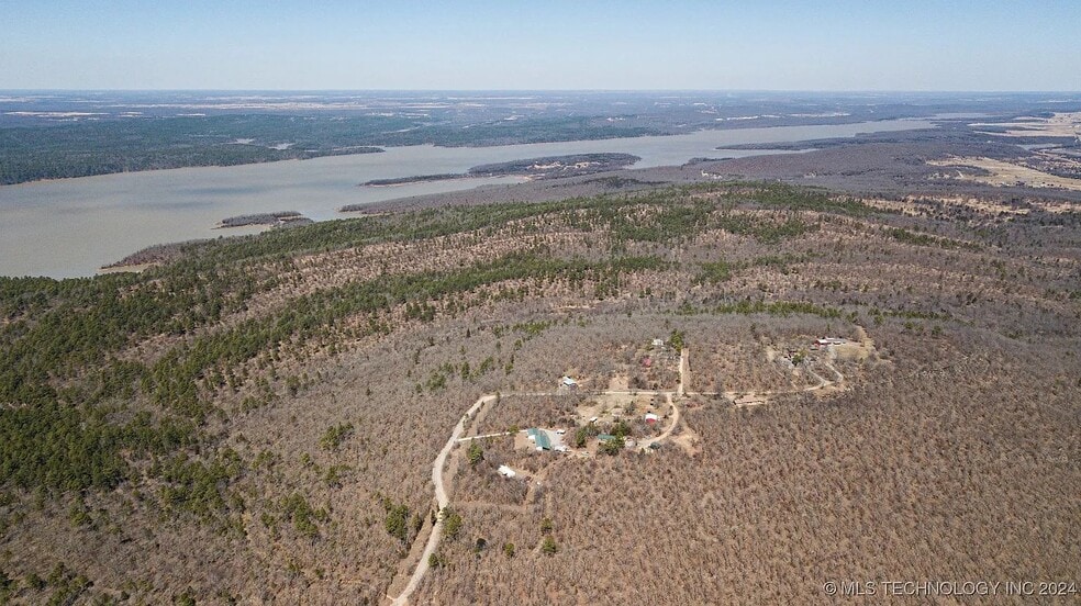 0 W. Lakeshore Dr., Atoka, OK à vendre - Aérien – Image 2 sur 3